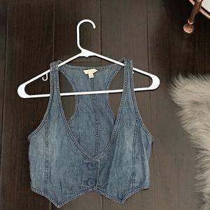 Mini Denim Vest